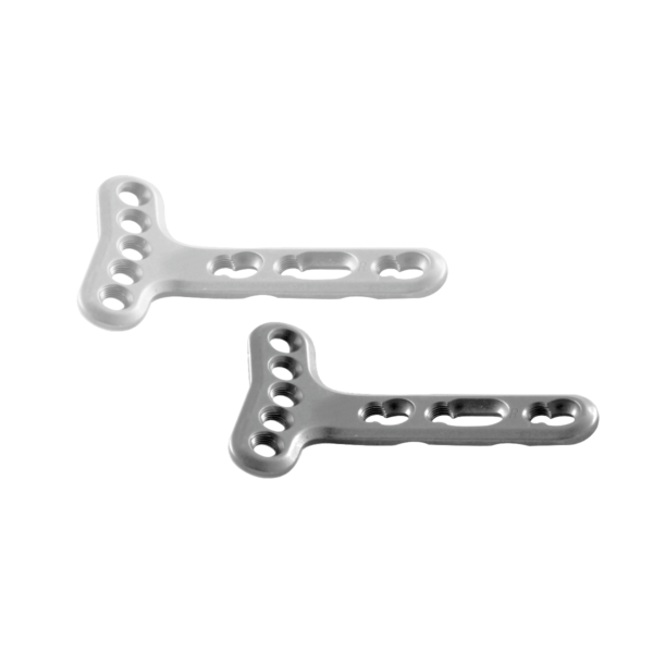 LOCKING-EXTRA-ARTICULAR-SMALL-T-PLATE-RIGHT-ANGLED-2.7MM-HEAD-5-HOLES