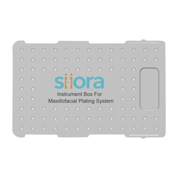 Instrument Box for Maxillofacial Plating System (Medical Grade Plastic)