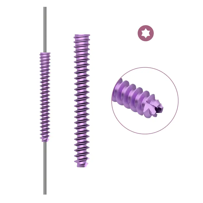 3.5mm Headless Cannulated Compression Screw – Star Drive