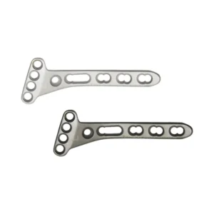 Locking Extra Articular Small T – Plate Oblique Angled-2.7mm (Head 4 Holes)