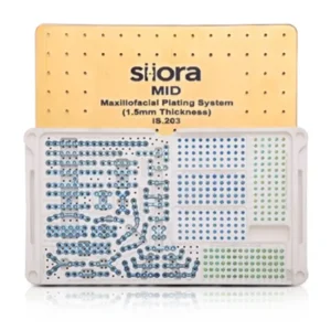 Mid Maxillofacial Plate (1.5mm Thickness) 2.0mm Screws System