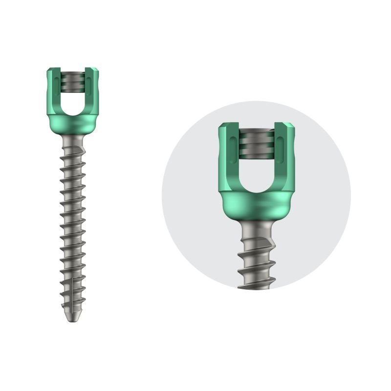 PEDILUX<sup>TM</sup> Monoaxial R-Line Pedicle Screw - Titanium