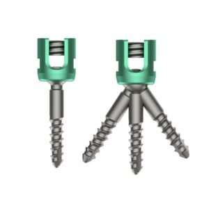 Posterior Cervical Polyaxial Screw Partially Threaded – Titanium