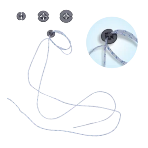 Round Endo Button with Loop – Titanium – Sterile