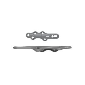 Variolock Metatarsophalangeal Fusion Plate 2.4/2.7mm (6 Hole) 0° Right – Titanium