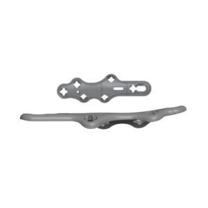 Variolock Metatarsophalangeal Fusion Plate 2.4/2.7mm (6 Hole) 10° Left – Titanium